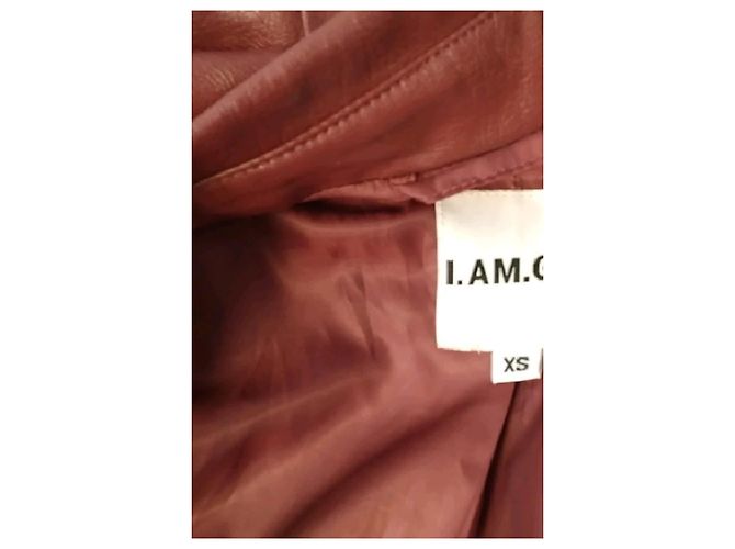 Autre Marque I.AM.GIA Red Long Jacket Viscose - view 7