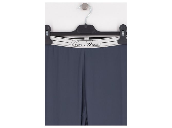 Autre Marque Leggings slim cinza LOVE STORIES - vista 2