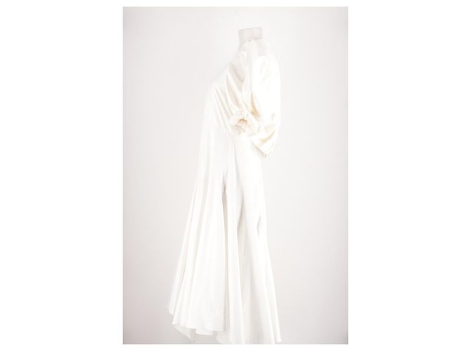 Khaite Baumwollkleid Weiß - Ansicht 5