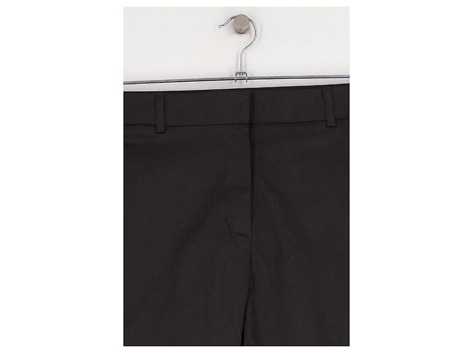Autre Marque Pantaloncini in cotone neri SIYAZU Nero - vista 2