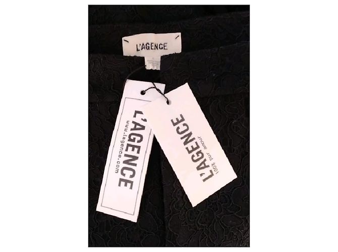 Pantalones anchos negros L'Agence - vista 5