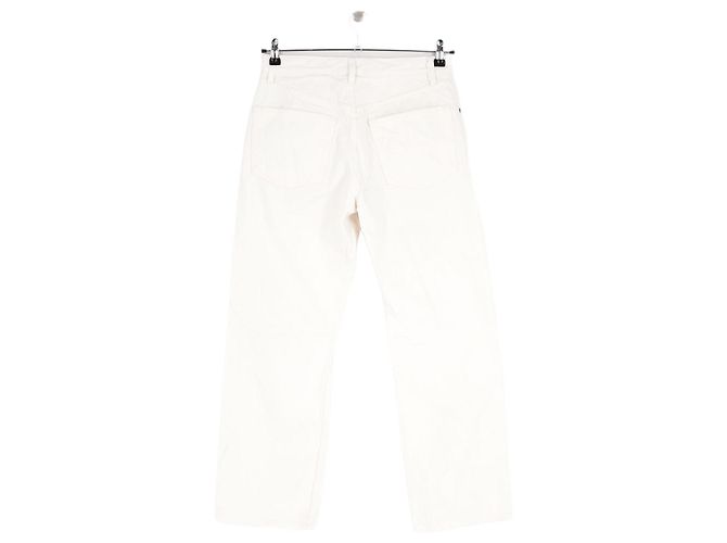A.L.C Weiße Baumwolljeans - Ansicht 4