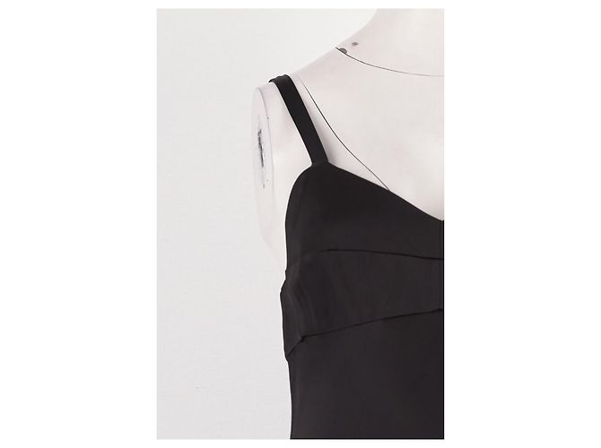 Khaite Maxikleid aus Viscose Schwarz - Ansicht 3