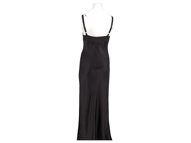 Khaite Maxikleid aus Viscose Schwarz - Ansicht 6