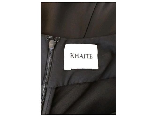 Khaite Maxikleid aus Viscose Schwarz - Ansicht 7