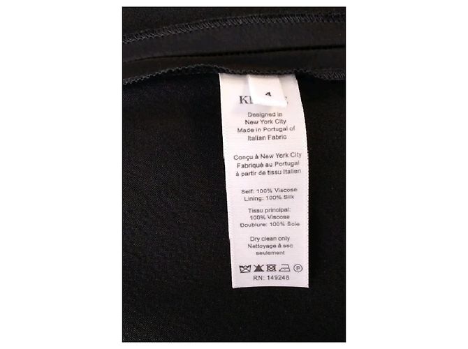 Khaite Maxikleid aus Viscose Schwarz - Ansicht 8