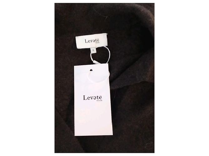 Autre Marque Camisola de lã castanha LEVETE ROOM Cinza - vista 7