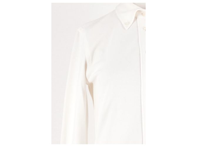 Vestido de algodón blanco Thom Browne - vista 3