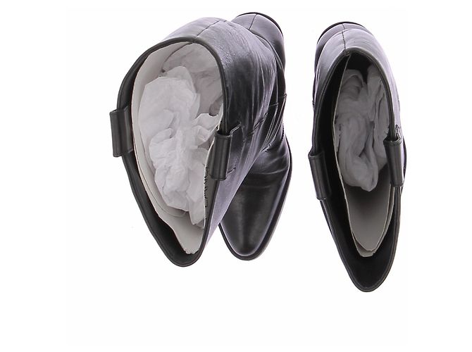 Botas de piel negras Free Lance Talla 39 Negro - vista 4