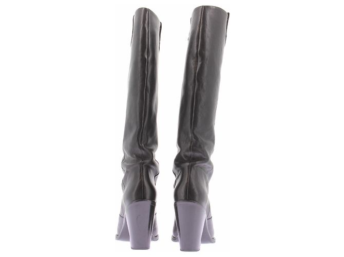 Botas de piel negras Free Lance Talla 39 Negro - vista 7