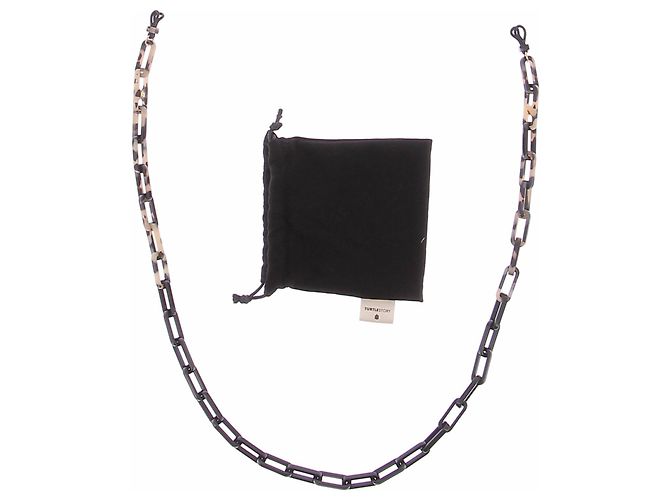 Autre Marque Accessorio per occhiali nero e crema - vista 3