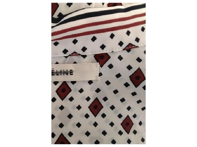 Vestido de seda blanco Céline - vista 7