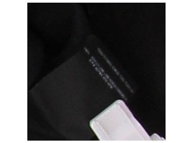 Autre Marque Top in pelle con lacci SAINT LAURENT Nero - vista 7