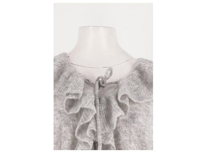Autre Marque Grauer gerader Pullover SLO - Ansicht 2
