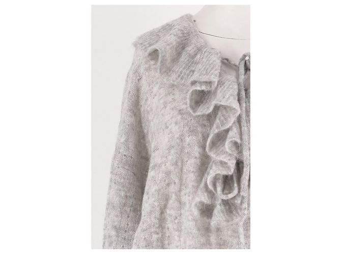 Autre Marque Grauer gerader Pullover SLO - Ansicht 3