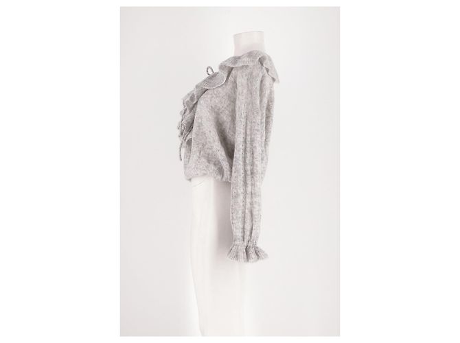 Autre Marque Grauer gerader Pullover SLO - Ansicht 5