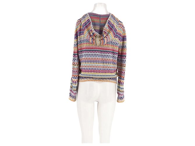 Autre Marque Gerader Gilet mehrfarbig Mehrfarben - Ansicht 2