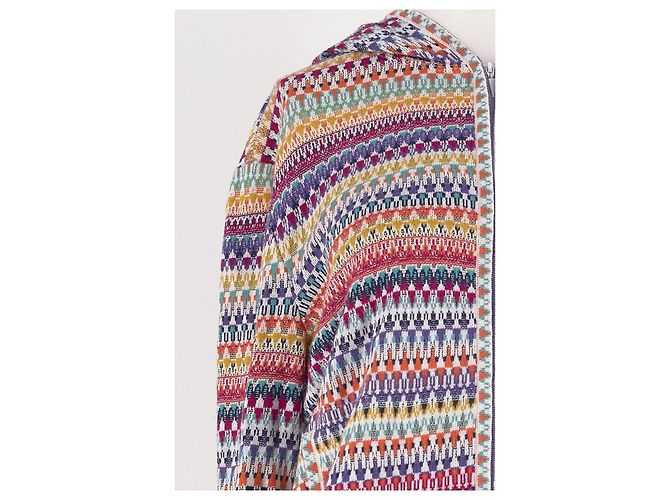 Autre Marque Gerader Gilet mehrfarbig Mehrfarben - Ansicht 4
