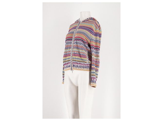 Autre Marque Gerader Gilet mehrfarbig Mehrfarben - Ansicht 5