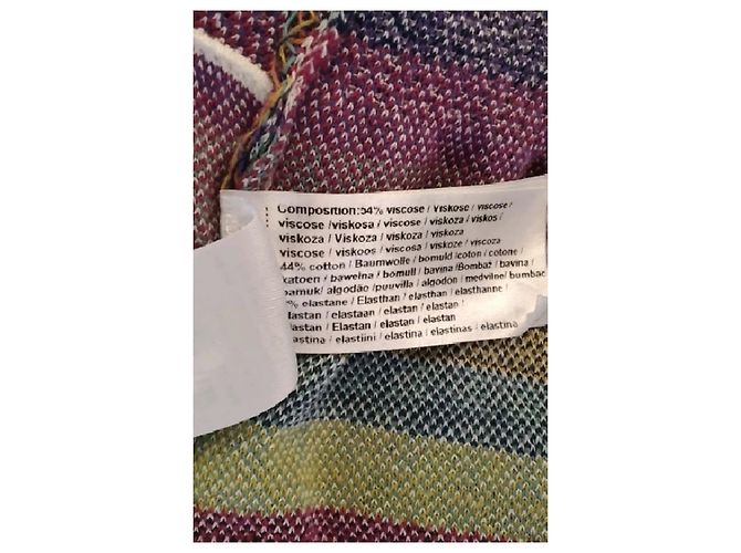 Autre Marque Gerader Gilet mehrfarbig Mehrfarben - Ansicht 8