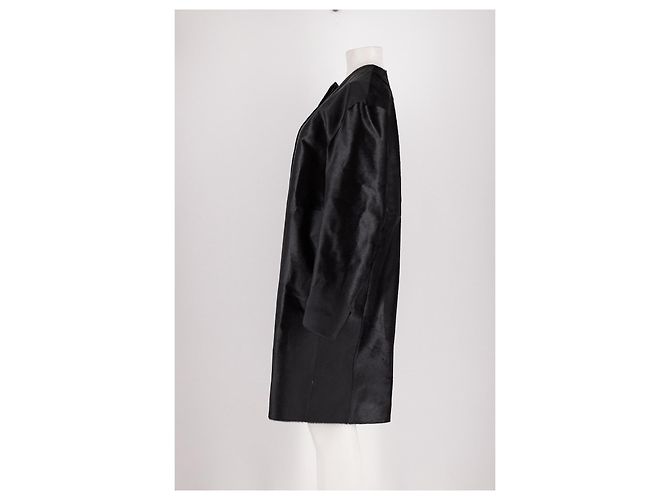Autre Marque Abrigo de cuero negro LOULOU DE SAISON - vista 5