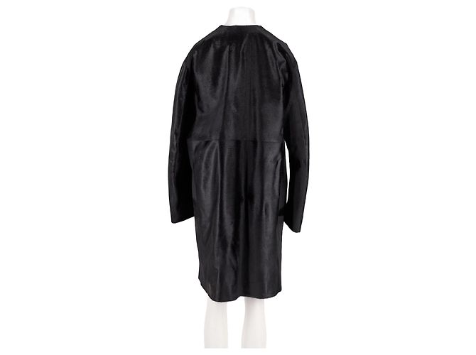 Autre Marque Abrigo de cuero negro LOULOU DE SAISON - vista 6