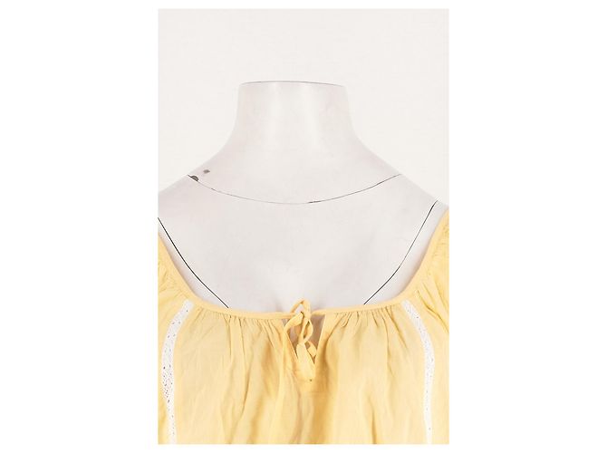 Autre Marque Top de algodão amarelo Damson Madder - vista 2