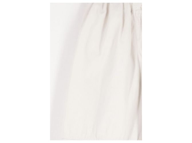 Autre Marque Pantalones de algodón blancos THE FRANKIE SHOP - vista 3
