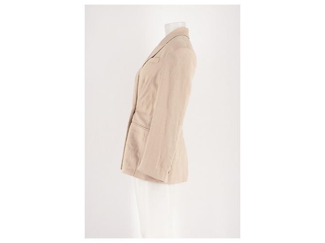 Autre Marque Blazer beige DANTE6 de viscosa - vista 5
