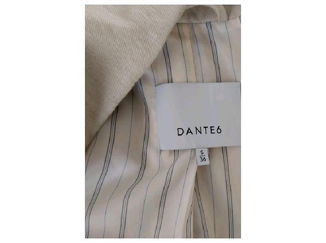 Autre Marque Blazer beige DANTE6 de viscosa - vista 7
