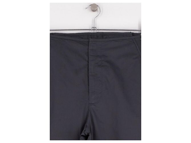 Pantalones de algodón grises Vince - vista 2