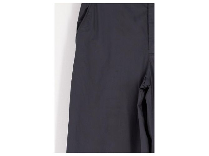Pantalones de algodón grises Vince - vista 3