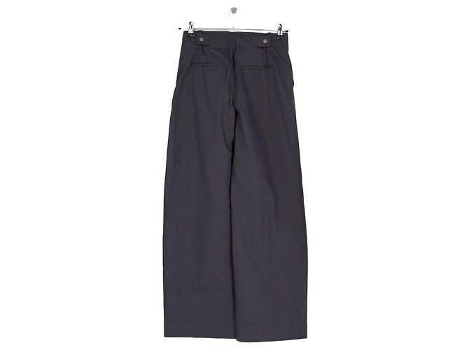Pantalones de algodón grises Vince - vista 4