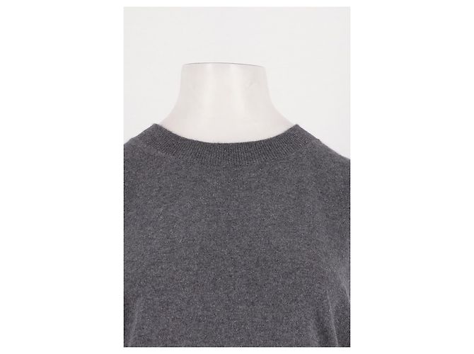 Pull en cachemire gris J.Crew - vue 2