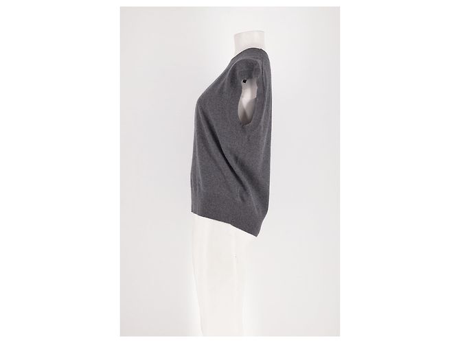 Pull en cachemire gris J.Crew - vue 5