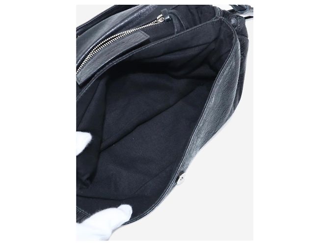 Balenciaga Borsa a tracolla City nera Nero - vista 6