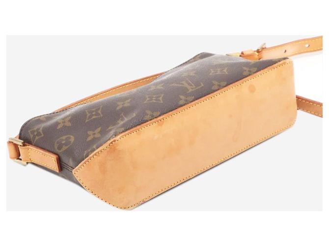 Louis Vuitton Braune vintage 2003 Monogram Trotteur Schultertasche - Ansicht 4