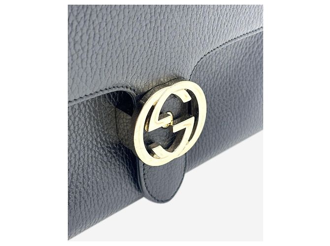 Gucci Interlocking G medium 2way Tasche schwarz - Ansicht 6