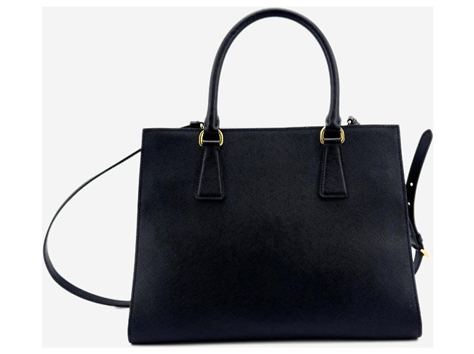 Prada 2way Tasche aus schwarzem Saffiano-Leder - Ansicht 2
