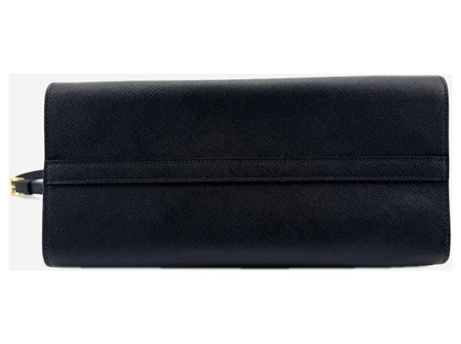 Prada 2way Tasche aus schwarzem Saffiano-Leder - Ansicht 5