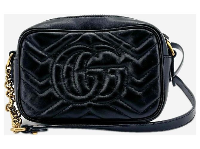 Gucci Borsa piccola GG Marmont Matelassé nera Nero - vista 2