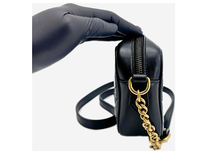 Gucci Borsa piccola GG Marmont Matelassé nera Nero - vista 3