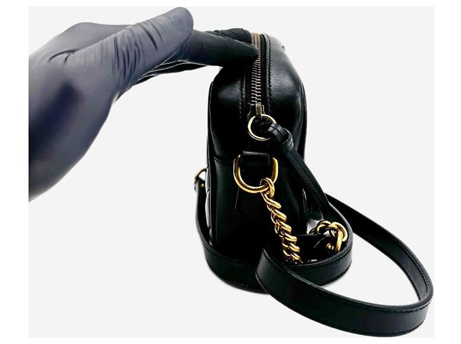 Gucci Borsa piccola GG Marmont Matelassé nera Nero - vista 4