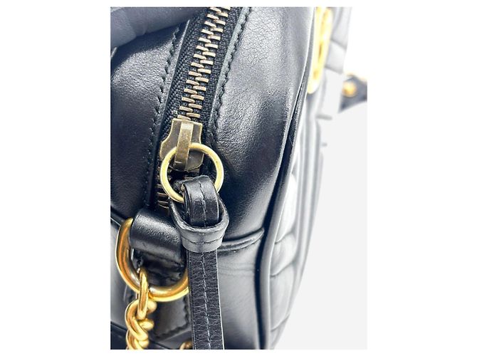 Gucci Borsa piccola GG Marmont Matelassé nera Nero - vista 7