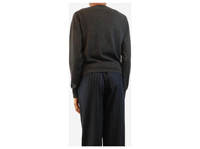 Aime Kurzcardigan anthrazitgrau - Größe XS - Ansicht 2