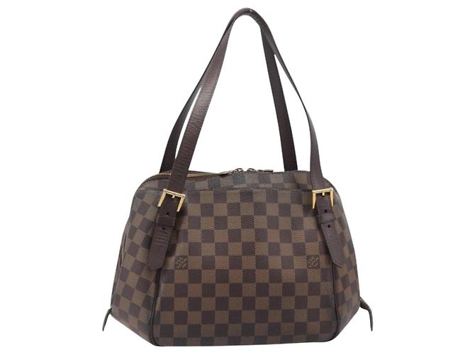 LOUIS VUITTON Damier Ebene Belem MM Hand Bag N51174 LV - vista 13