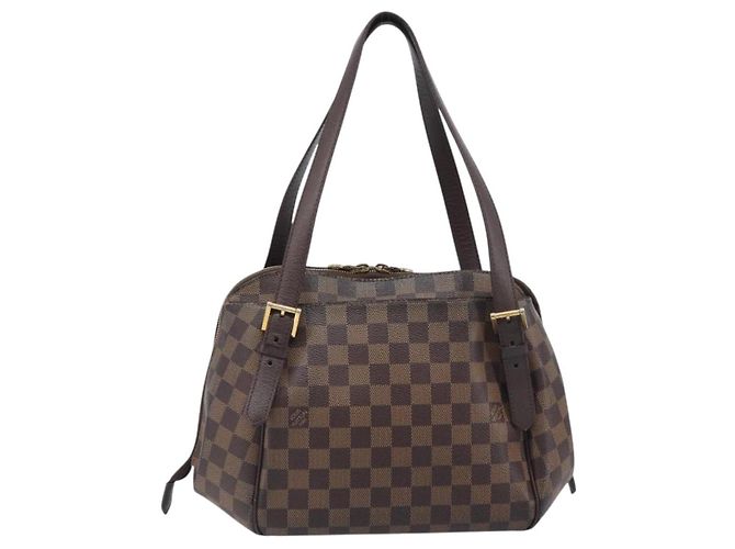 LOUIS VUITTON Damier Ebene Belem MM Hand Bag N51174 LV - vista 2