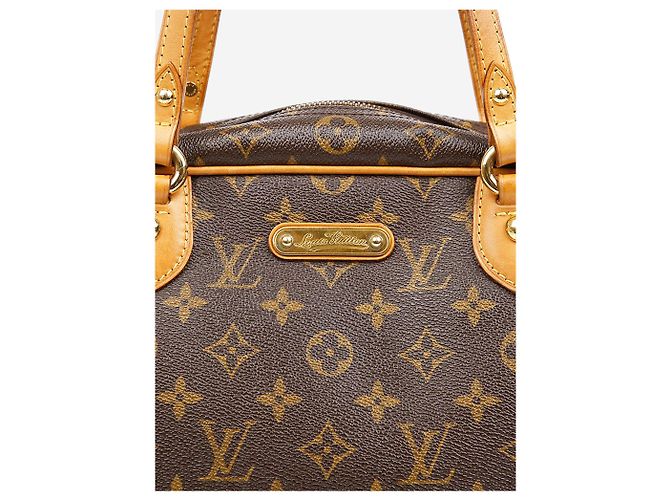 Louis Vuitton Borsa Montorgueil GM con manico superiore Monogram marrone 2009 - vista 10