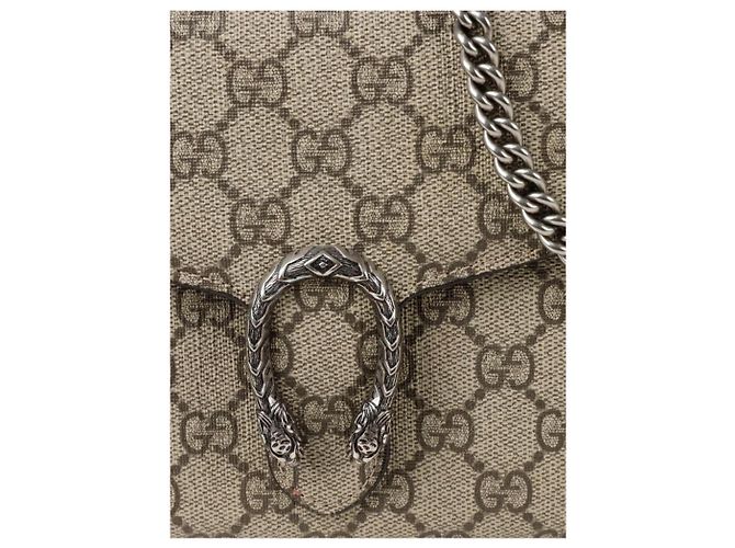 Gucci Borsa a tracolla con catena Dionysus marrone - vista 3