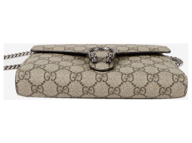 Gucci Borsa a tracolla con catena Dionysus marrone - vista 5